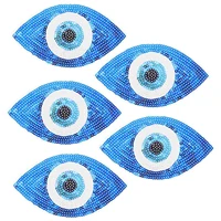 5 pcs eye design sequin patches on clothes chic iron on applique embroidery patch diy iron on patches for clothing stickers