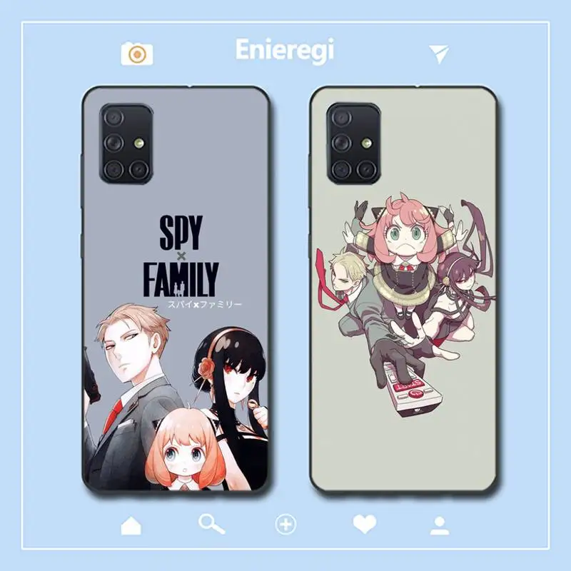 

SPY×FAMILY Phone Case for Samsung A51 01 50 71 21S 70 31 40 30 10 20 S E 11 91 A7 A8 2018