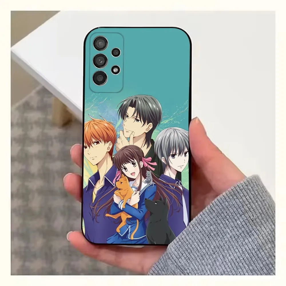 Чехол для телефона с изображением аниме F-Fruit B-корзины Samsung S25 S24 S23 S22 S20 S21 S10 Ultra Plus