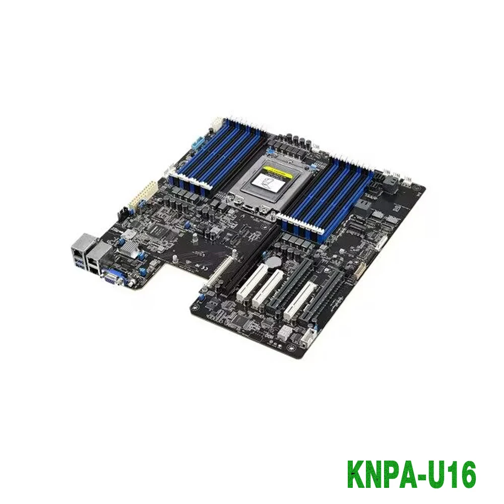For ASUS KNPA-U16 Server Motherboard 16 DIMM M.2 NVMe 6 PCIe slots and OCP 2.0 Mezzanine Interface