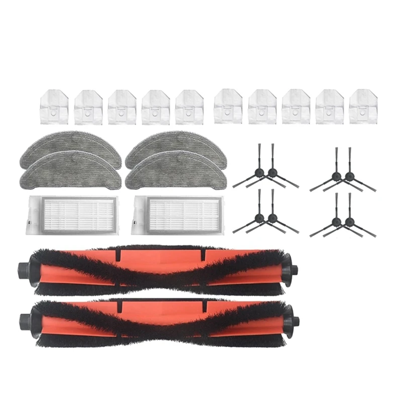 

Roller Brush Filter Mop Cloths Replacement Accessories For Xiaomi Roidmi EVE Plus Robot Vacuum Cleaner