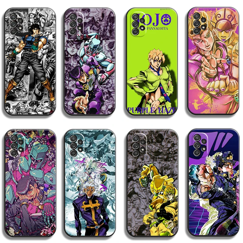 

JoJo's Bizarre Adventure Phone Cases For Samsung Galaxy A51 4G A51 5G A71 4G A71 5G A52 4G A52 5G A72 4G A72 5G Coque Carcasa