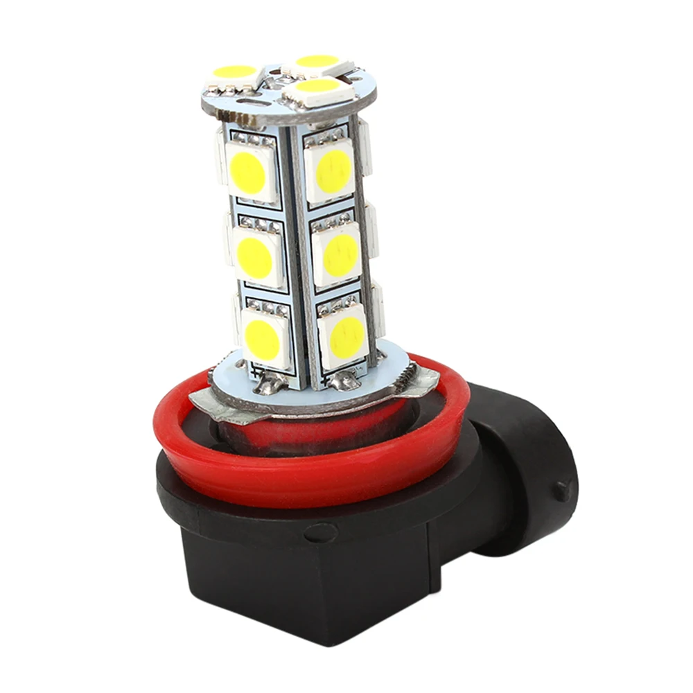 Белая Светодиодная Лампа 5050 SMD 18 H11 H8 Для Стайлинга Автомобилей ...