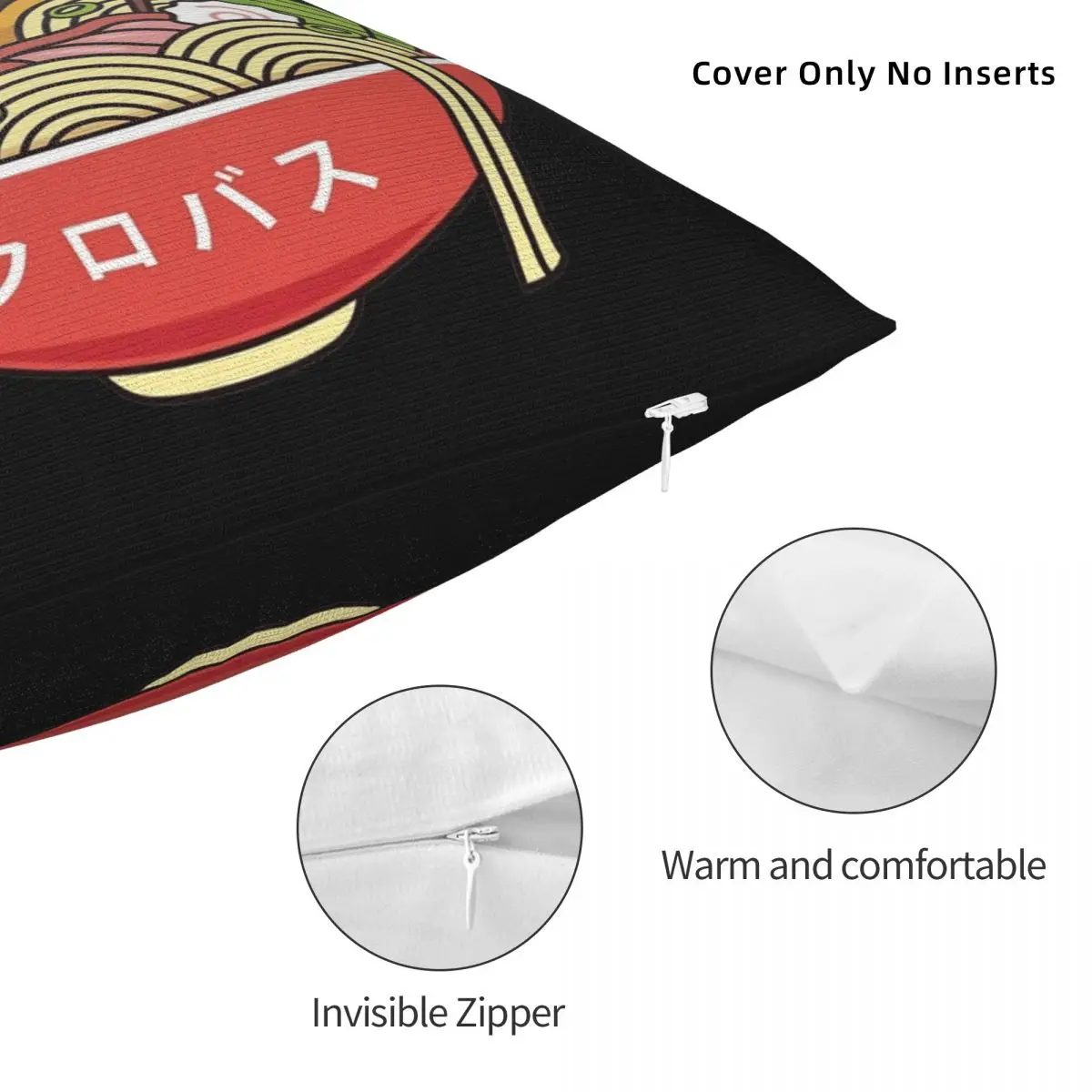 Подушка в стиле аниме 45 х45 см с принтом