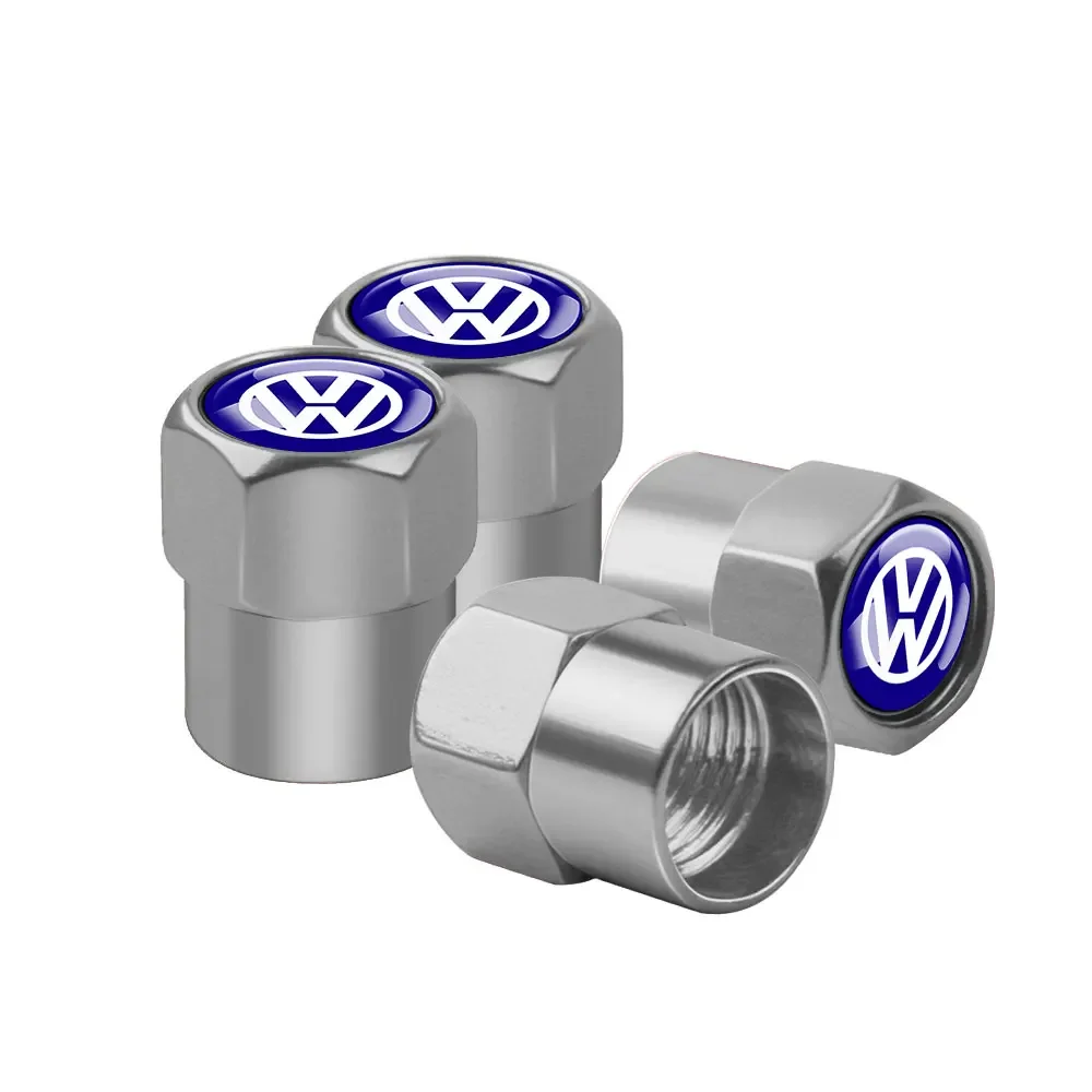 

4 шт., колпачки для клапанов шин автомобиля, чехол с логотипом, автостайлинг для Volkwagen VW R-line GTI UPi Golf Passat Jetta Touran CADDY