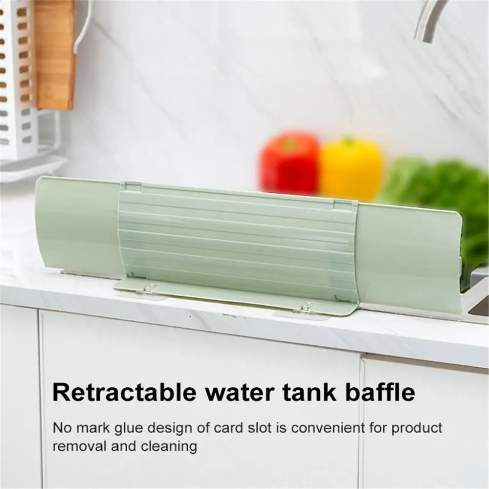 

Retractable Household Kitchen Water Sink Suction Cup Type Oil-Proof Splash Guard
