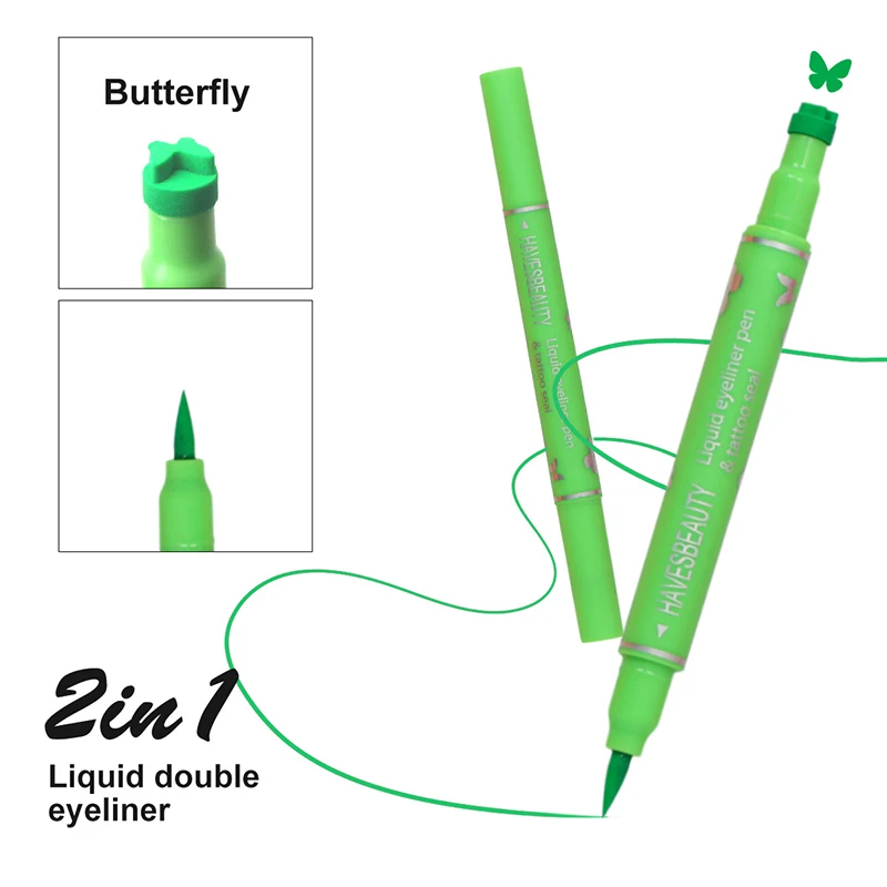 Цветная водостойкая и маслостойкая подводка для глаз сценический макияж очень