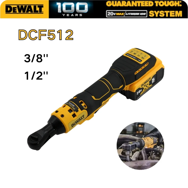 DEWALT DCF512 Гаечный ключ с трещоткой Аккумуляторный гаечный Электроинструменты