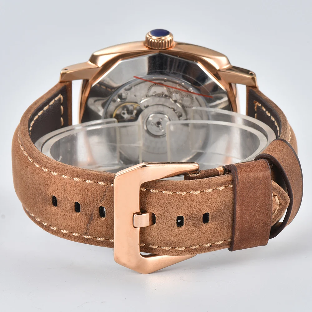 Модный бренд DESIGN ST2557 44 мм Мужские часы Сапфировые автоматические механические часы Деловые часы со светящимся циферблатом (art.: 3920c11202882) - 3920c11202882