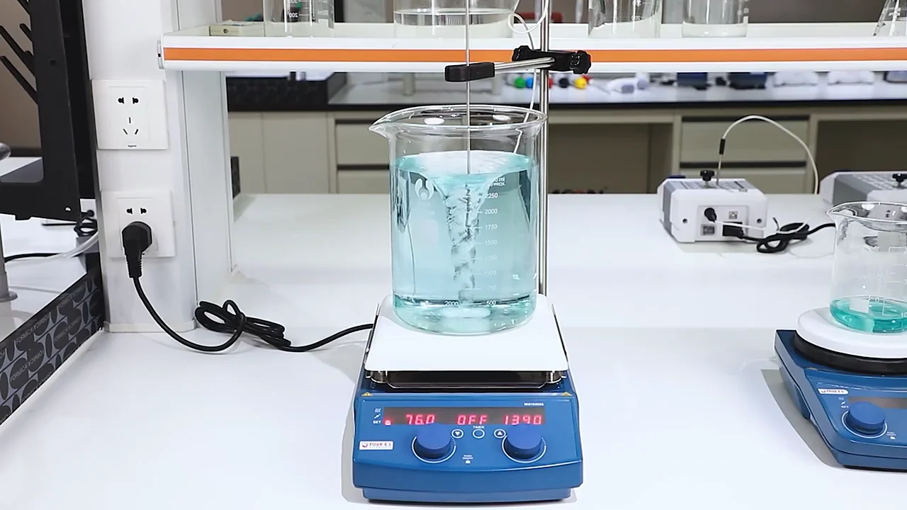 

Powerful Lab Magnetic Stirrer with Hot Plate