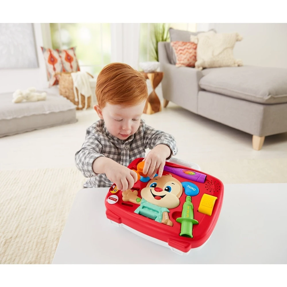 Игрушка Fisher Price Медицинский набор Ученого Щенка FTC79 |