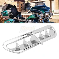 motorcycle black abs front fairing vent accent cover for harley touring street glide trike glide limited ultra classic 2014 2021