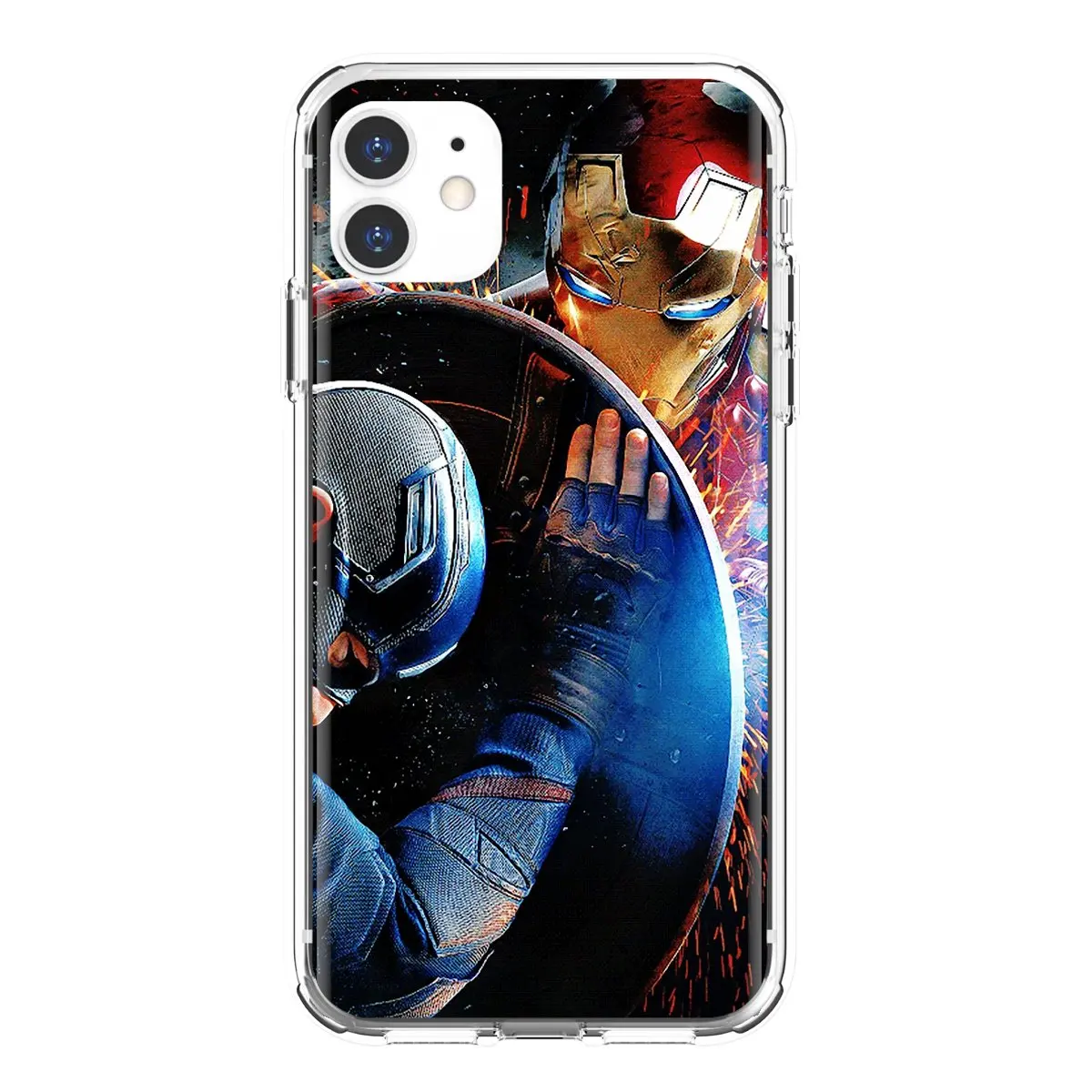 For Huawei P50 P30 P40 P20 P8 P9 P10 Lite Pro 2016 2017 P Smart Plus 2019 Phone Cover Housing Chris Evans Captain America Shield images - 6