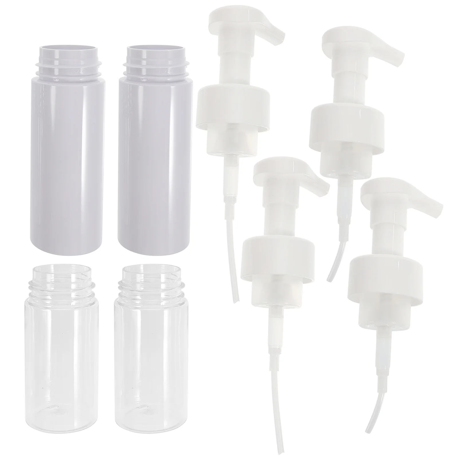 

4Pcs Press-type Bottle Bubble Bottles Bubble Flask for Liquid Outdoor Travel