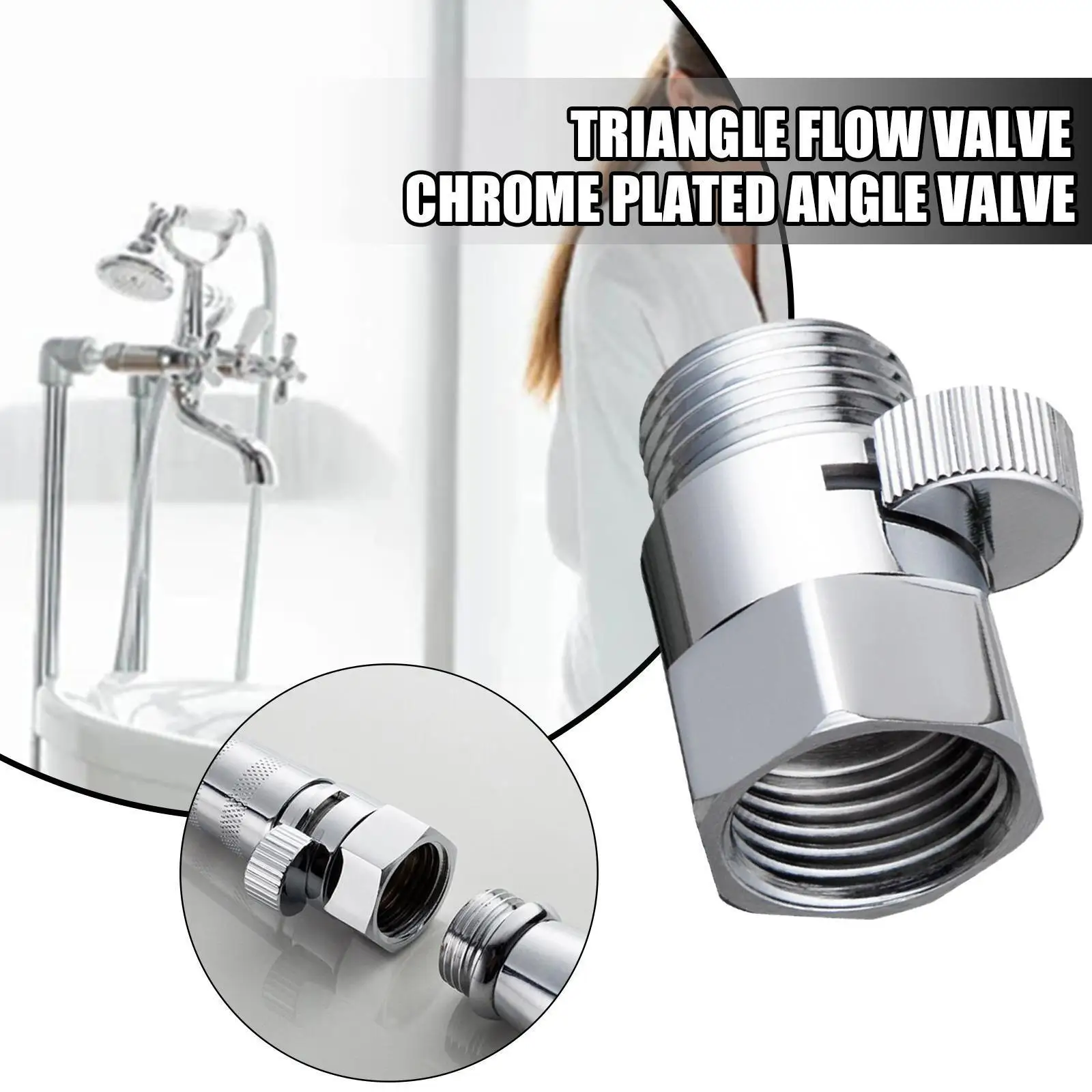 

Pure Copper Angle Valve Large Flow 4 Branch Flow Control Control Valve Opening Valve Valve Water Stop Stop Quick Triangle L4K4