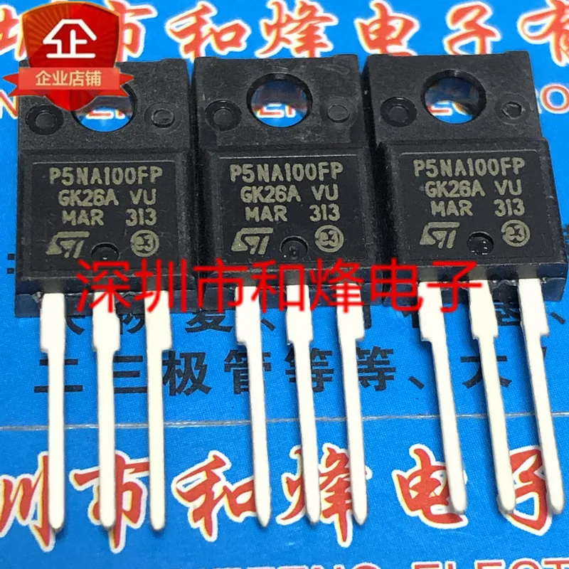 

Бесплатная доставка, модель P5NA100FP STP5NA100FP TO-220F 10 шт.
