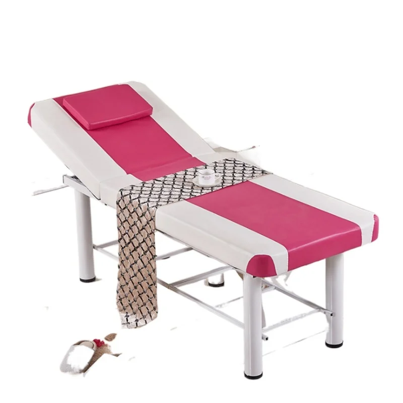 

Fashion Stable Professional SPA Massage Tables Foldable Salon Furniture PU Bed Thick Beauty Massage tattoo Table