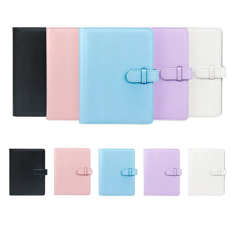 

Stylish Solid Color DIY Photo Storage Name Card Book Picture Organizer Photo Album Picture Case For 128 Pockets