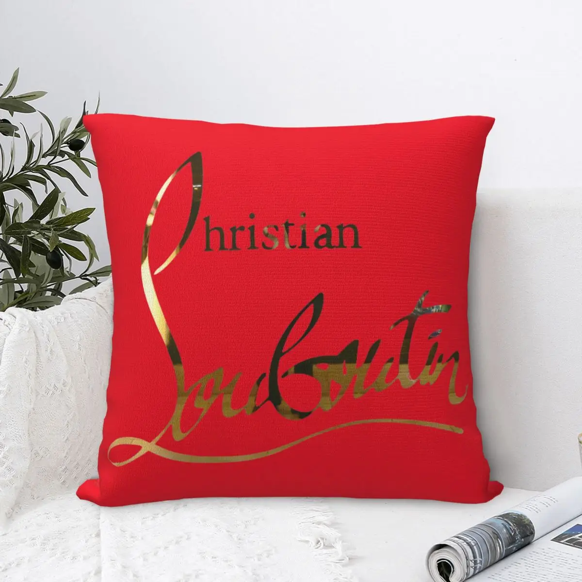 Наволочка Люboutins на высоком каблуке Christians чехол для подушки Lady Beauty новинка