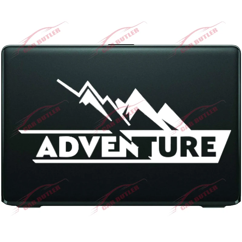 Приключения автомобиль наклейка заднее лобовое стекло велосипед бампер стену