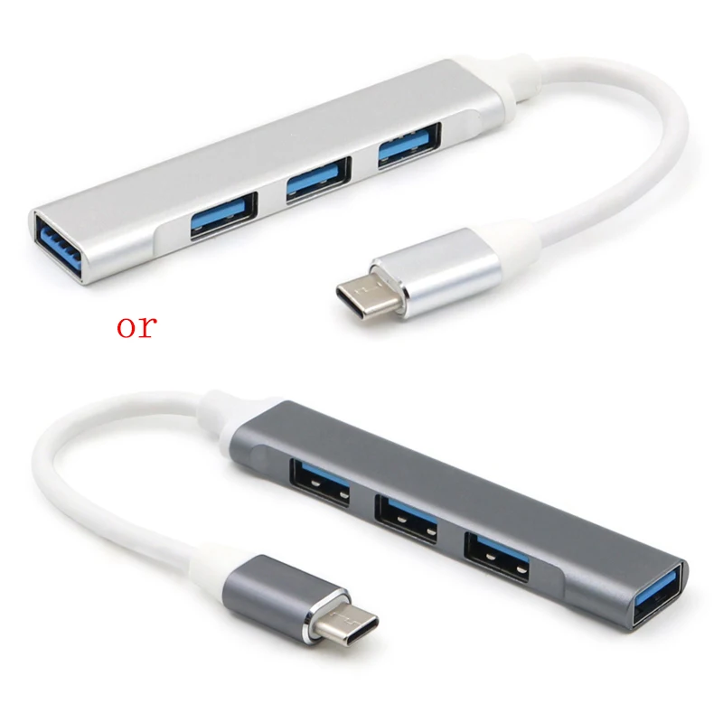 

USB C Type C Φ Type C до 3x USB 2,0 + USB 3,0 конвертер для ноутбука, планшетов, мышей, клавиатуры, принтеров