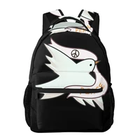 aesthetic backpack backpack teenager girls school book bag large capacity travel bag dove