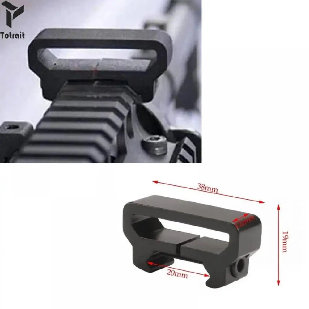 

TOtrait New High Quality 20mm Picatinny Rail Mount Adapter Scope Pistol Hunting Gun Accessories