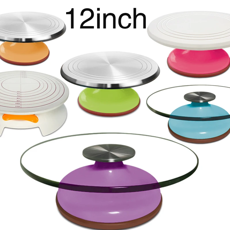 Инструменты для выпечки алюминиевый сплав поворотный стол торта на день
