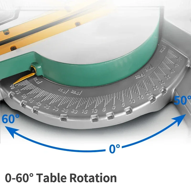LUXTER 305 мм 2000 Вт скользящая торцовочная пила для деревообрабатывающих настольных