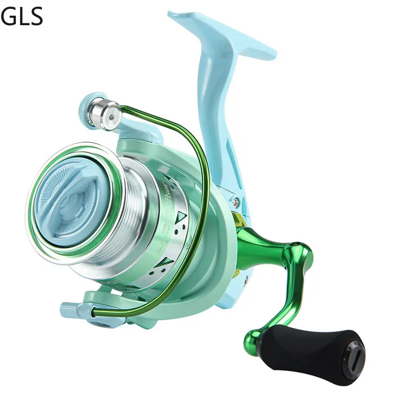 

GLS Left/Right Interchangeable Metal Rocker 5.2:1 Spinning Reel 2000-4000 Durable High Speed Carp Fishing Reel