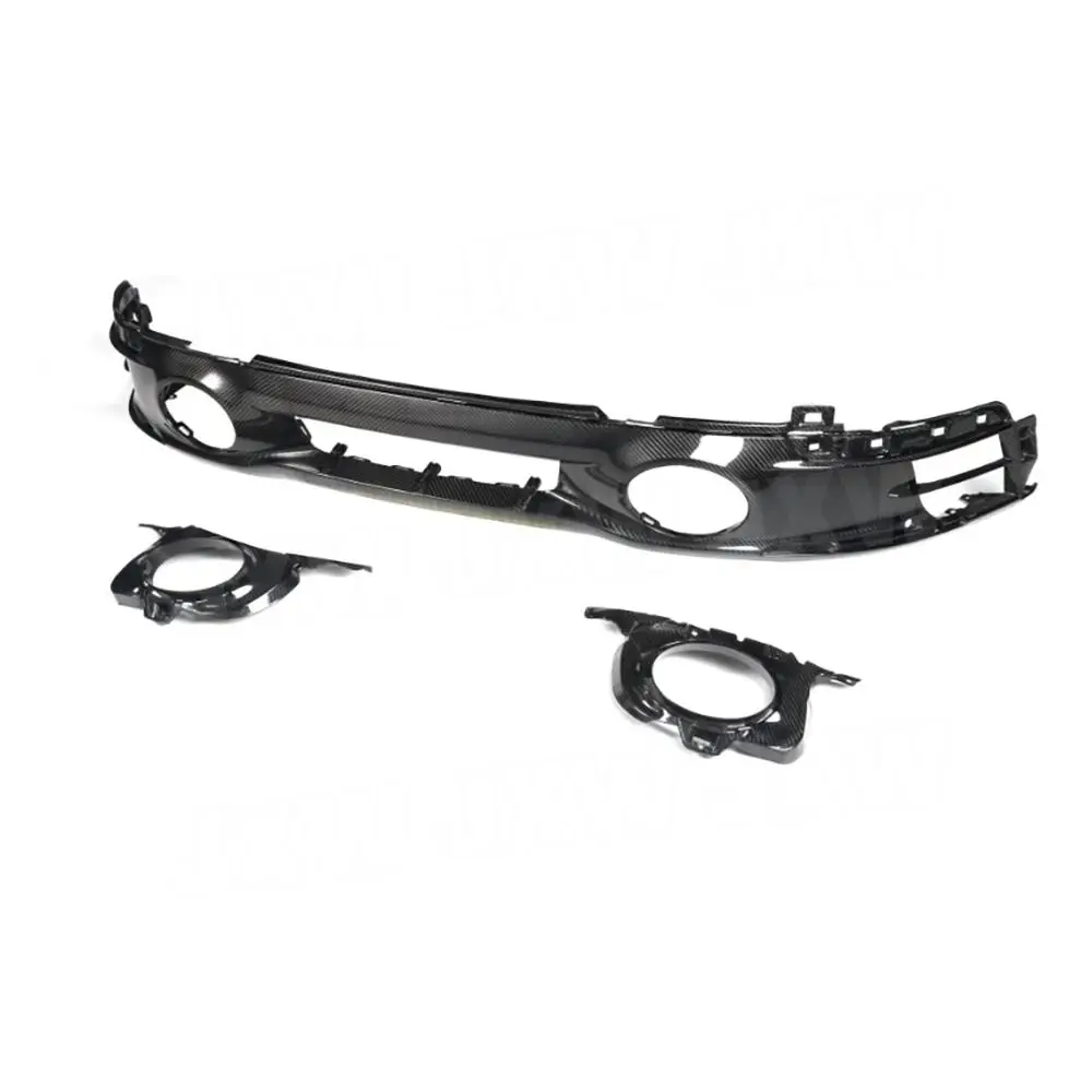 Сухой карбоновый автомобильный дневной спойлер для Porsche 911 Carrera диффузор губа на