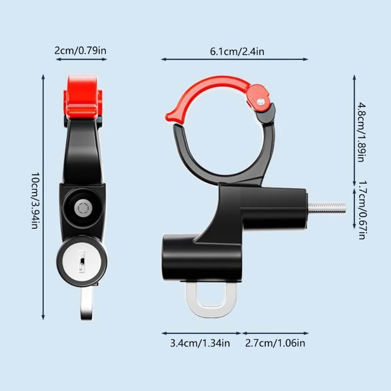652F Мотоциклетные шлемы Замок Противоугонные велосипедные Замки безопасности с 2