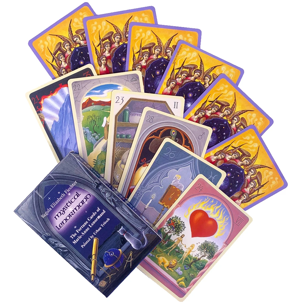 

Новинка 2021 г., популярный товар, лидер продаж, мистические карточки-Таро Lenormand, Оракл, настольная игра, судьба, гадания, товары для мастерской,...