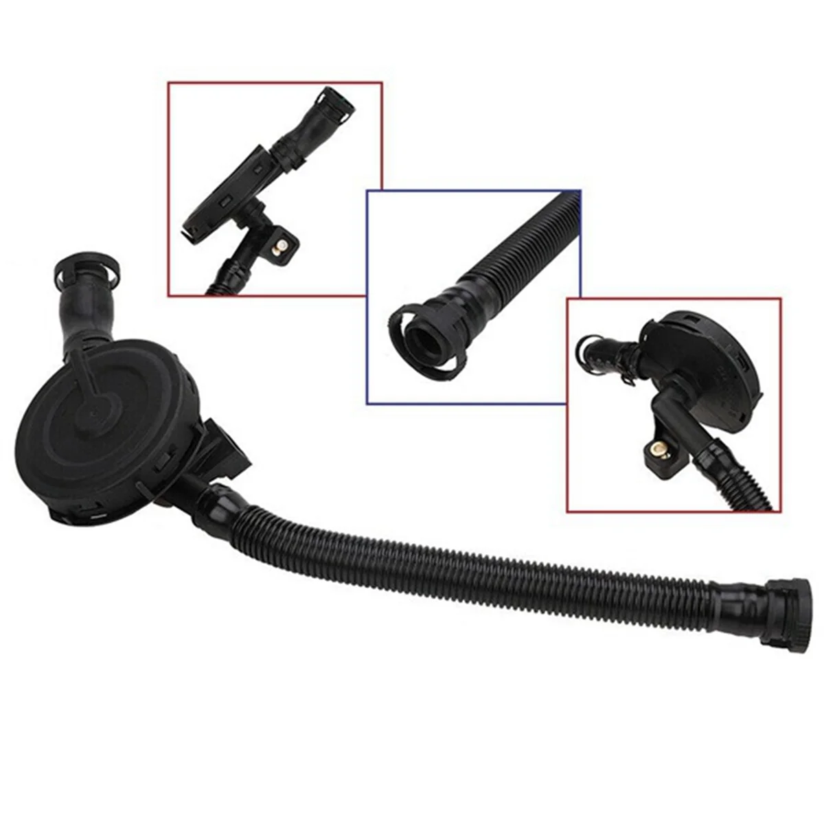 2 шт. вентиляционный клапан картера автомобиля для Porsche Cayenne 2004-2006 3.2L V6 95511076500 955 110