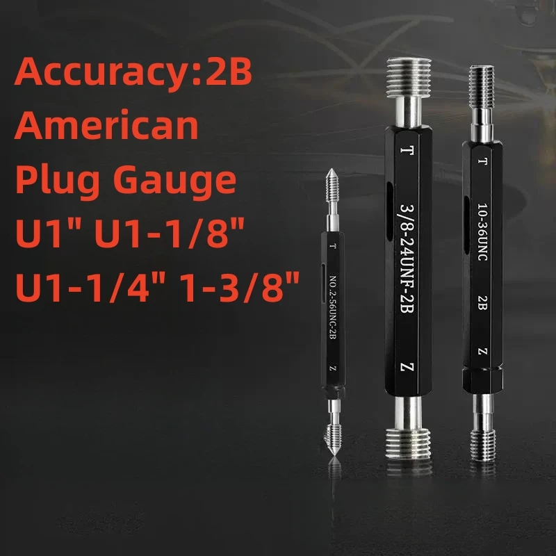 Резьбовая заглушка стальной измерительный прибор американский тонкий