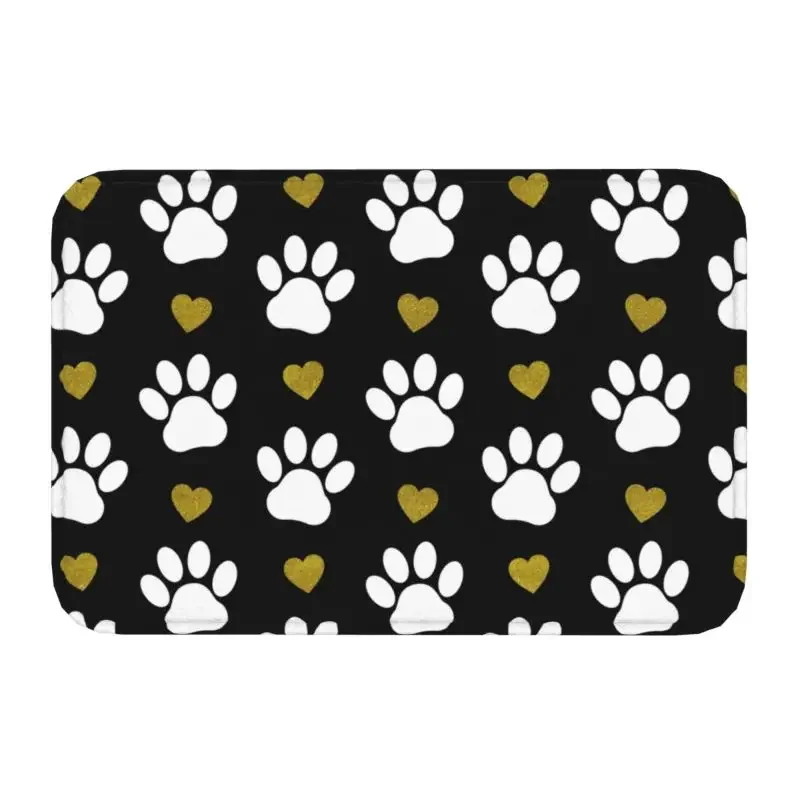 

Модный коврик с рисунком лапы, нескользящий коврик для ванной, кухни, туалета, напольный дверной коврик