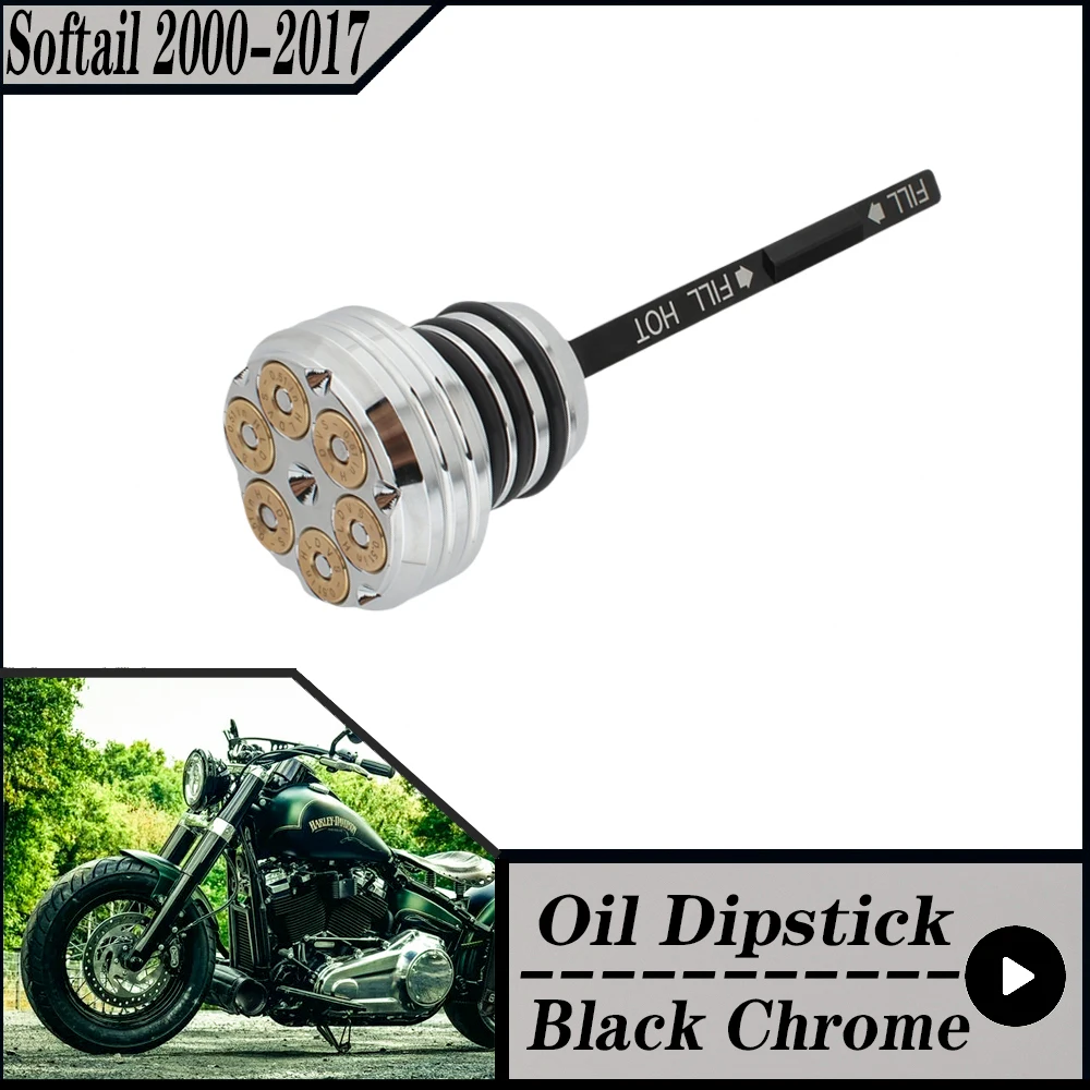 Для Harley-Davidson Softail Heritage Deuce Fat Boy Night Springer Standard Rocker Slim Blackline щуп для измерения уровня