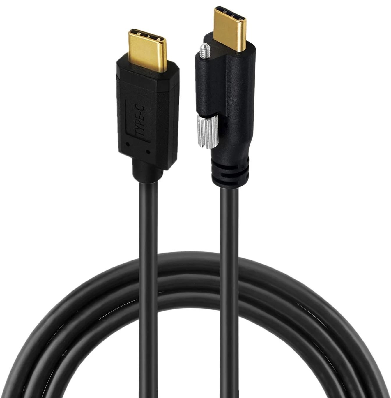 

Кабель-удлинитель с винтовым замком, 10 Гбит/с, 5 А, USB C-USB C, 30 см, 1 м, 2 м