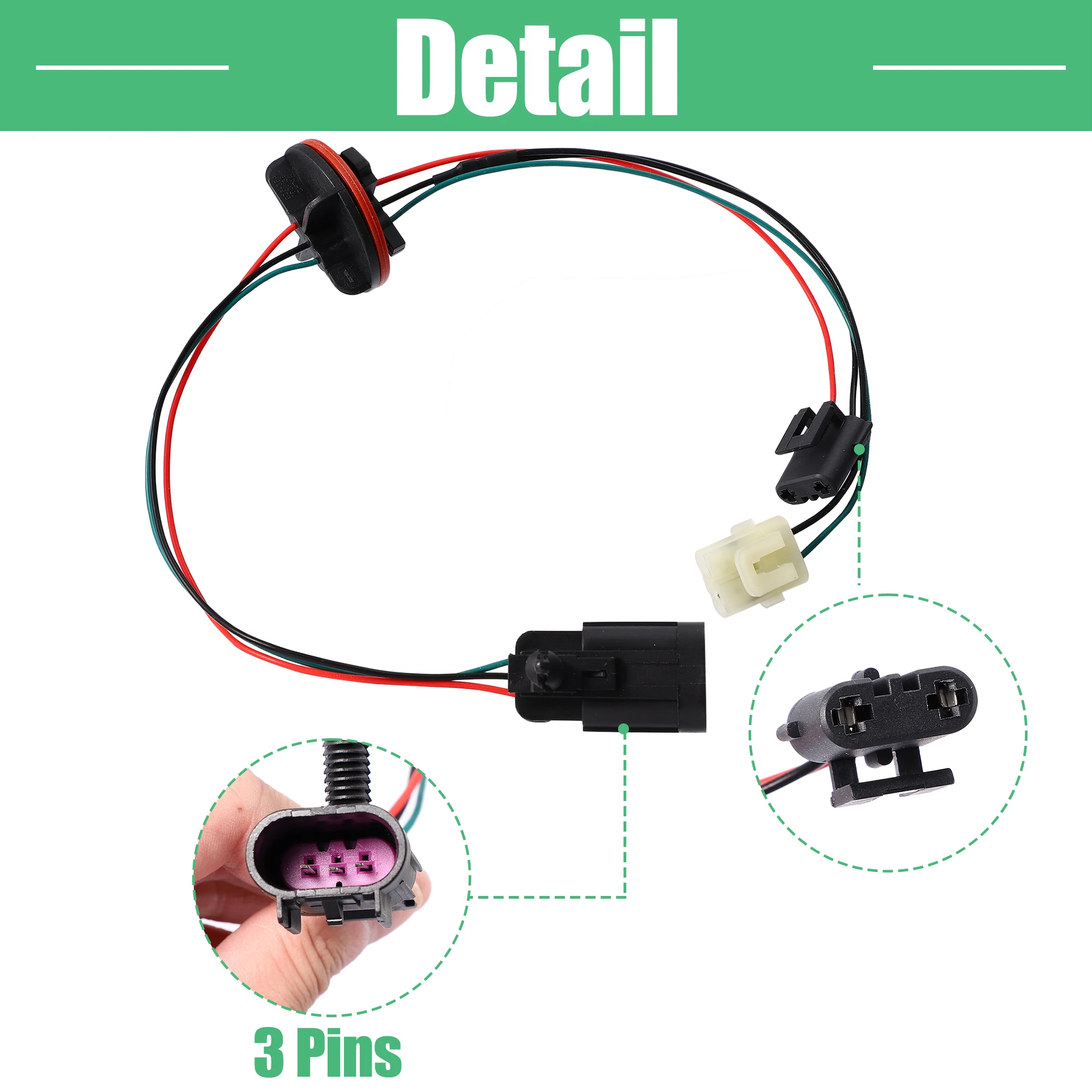 Жгут проводов для фар Uxcell 68193062AB Dodge Ram 1500 2500 3500 4500 автомобильные запчасти