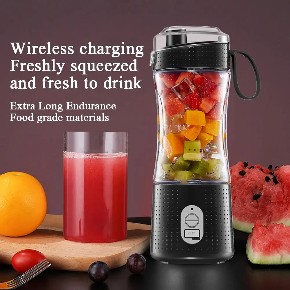 

380ml Portable Blender Type-c Rechargeable Juicer Cup Multi-functional Electric Blender For Travel for Smoothies Juice Shakes