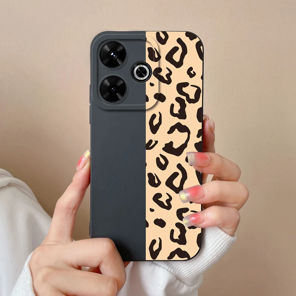 Чехол для телефона Xiaomi Poco M6 Pro милый чехол с динозавром мягкий защитный из жидкого