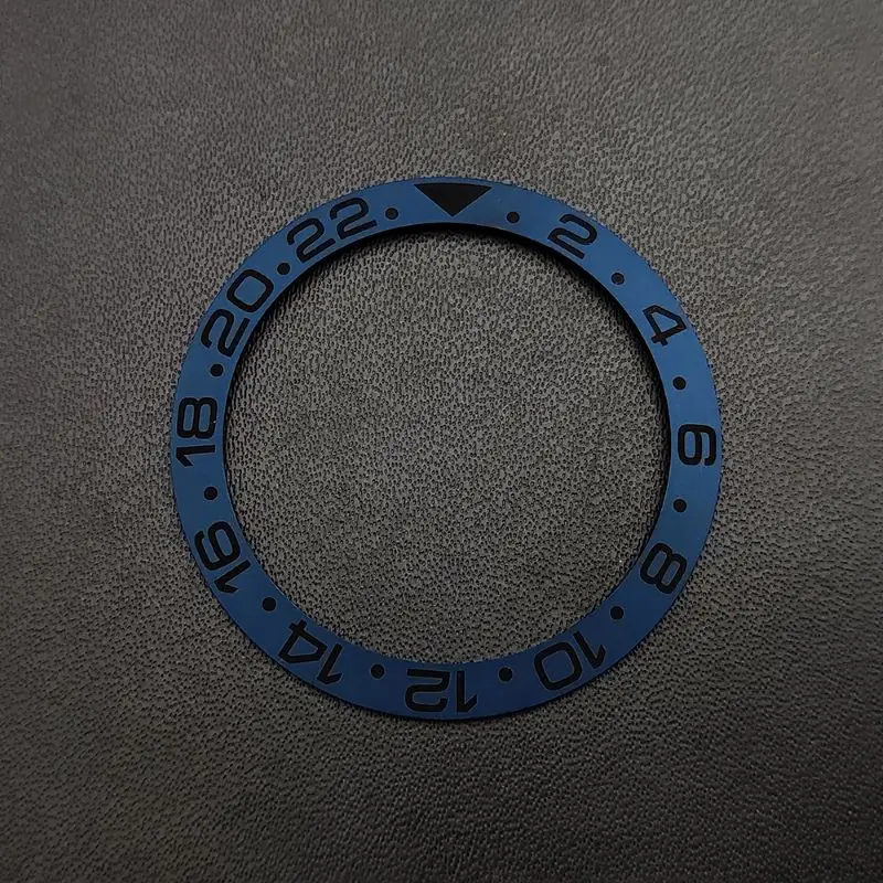 38mm High Quality Ceramic Bezel GMT Insert Ring Inner Diameter 30.5mm Suitable For 40mm Men's Case Watch Accessories