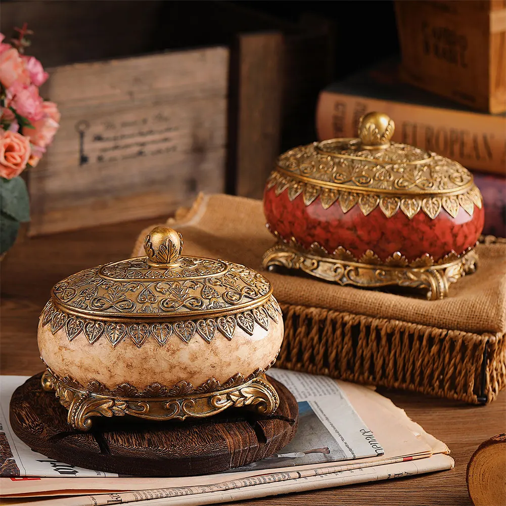 Винтажная шкатулка для драгоценностей серьги ожерелье коробка хранения