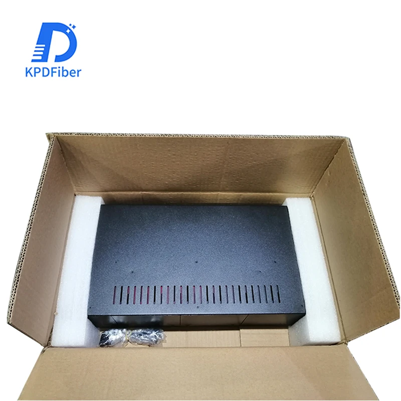 Dual heat dissipation dual switch dual power supply 14 Slots ports rack mountable Fiber Media Converter Chassis