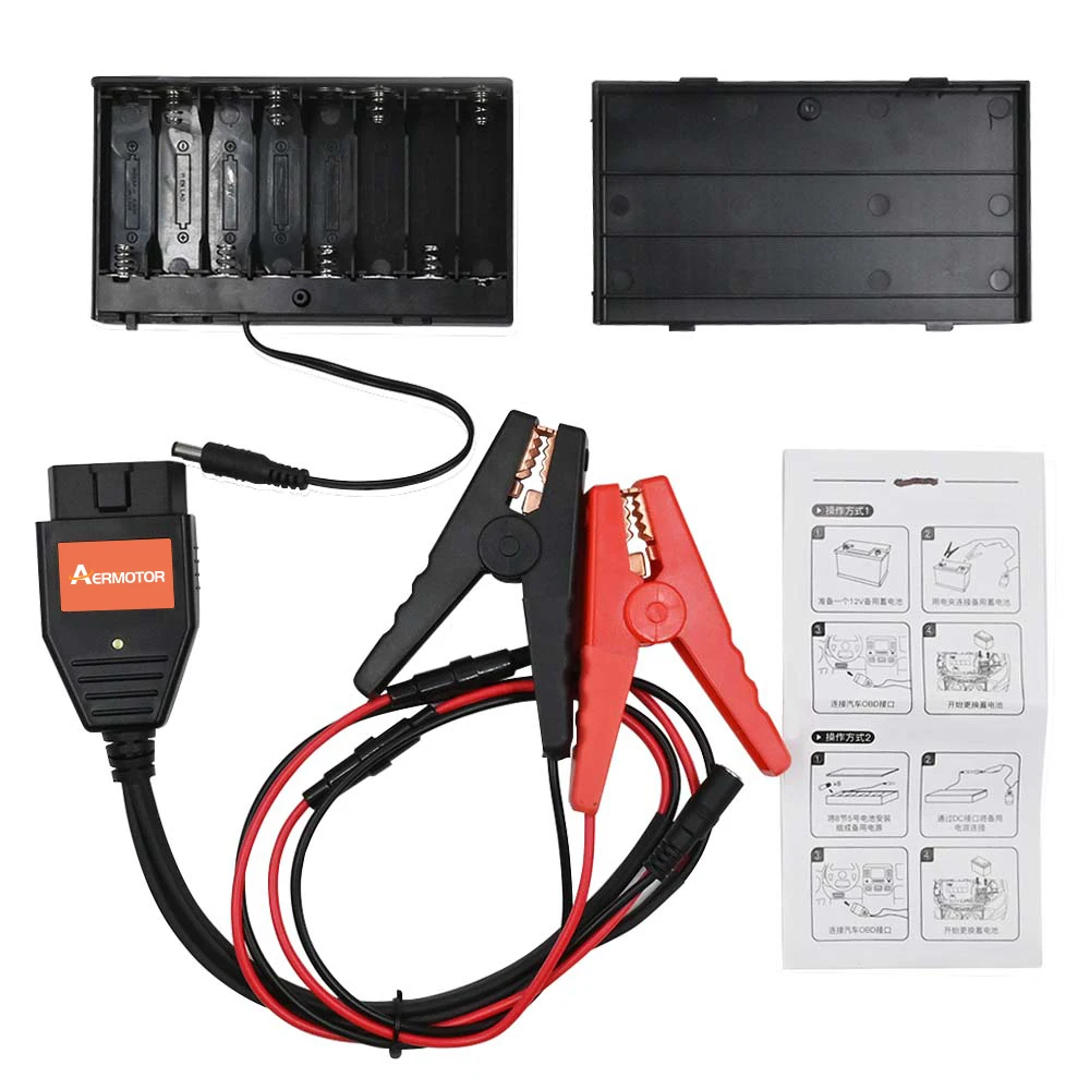 Инструмент источника питания Aermotor разъемы аккумулятора аварийное питание для