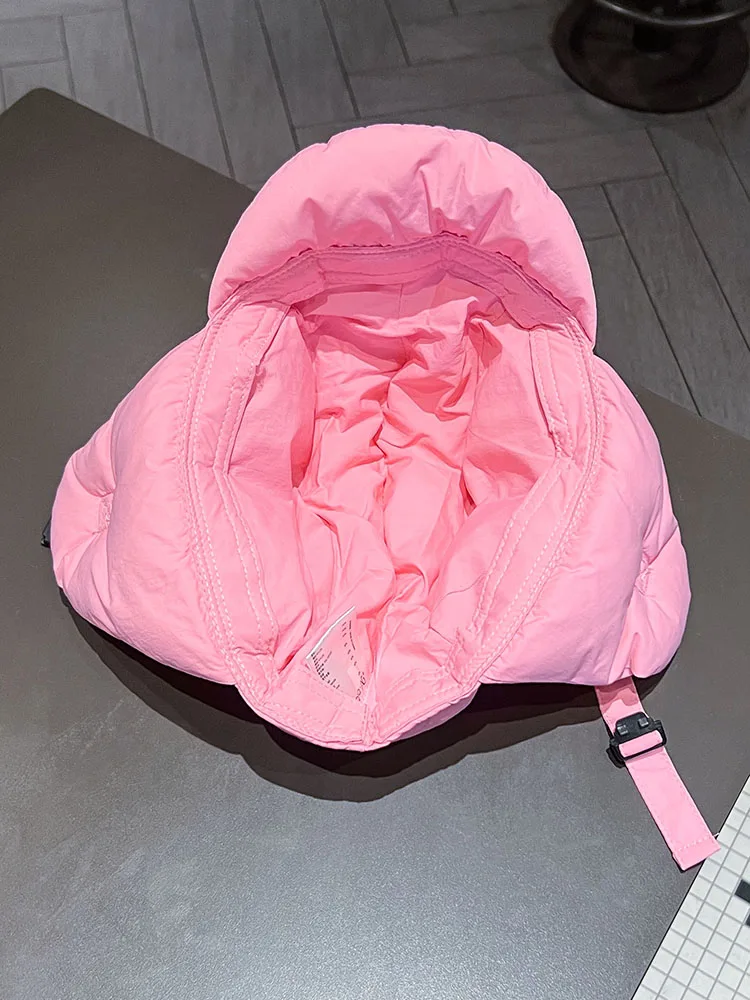 Пуховая шапка мужская и женская зимняя ветрозащитная морозостойкая теплая Lei Feng