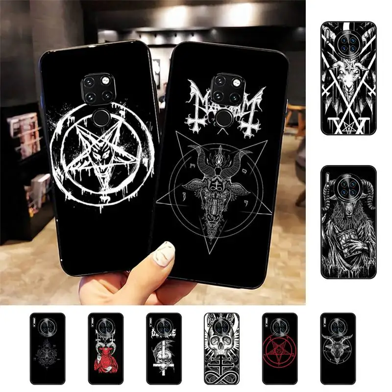 

Devil Satan Phone Case for Samsung A51 A30s A52 A71 A12 for Huawei Honor 10i for OPPO vivo Y11 cover