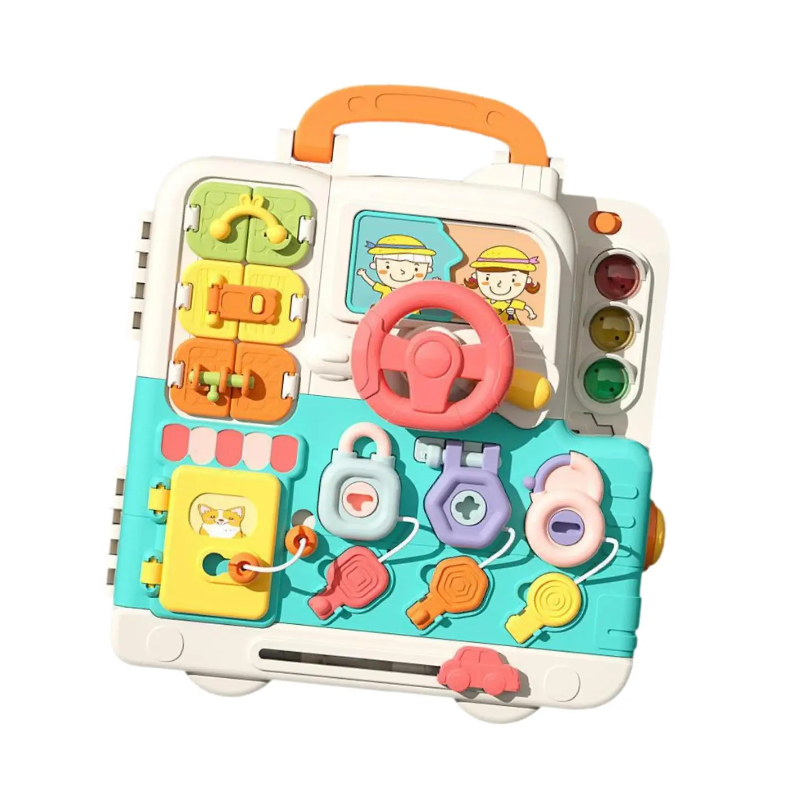 Доска для переключателя Монтессори со светодиодным переключателем света