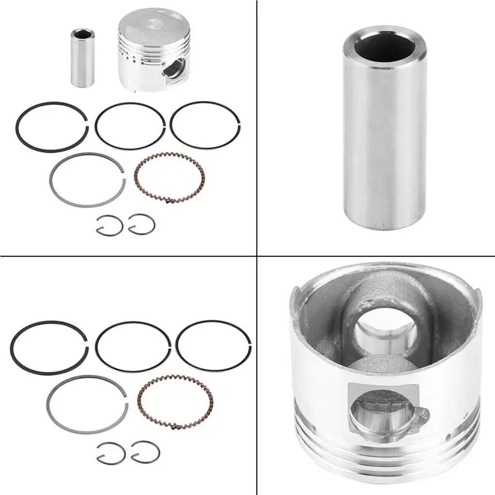 Набор колец для поршней 39 мм 1 53 дюйма, металлические поршни, кольца в сборе, высокопроизводительные уплотнительные кольца для двигателя GY6 50CC