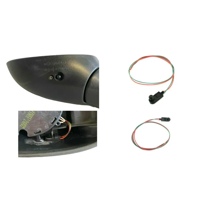 Датчик наружной температуры окружающей среды для Fiat 500 500X 500L Punto 05-18, датчик температуры окружающей среды под дверным зеркалом, 1 шт.